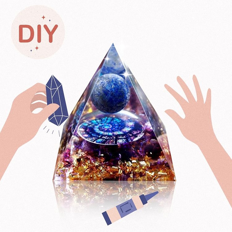 diy orgone pyramid