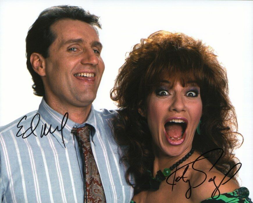 ED O'NEILL, KATEY SAGAL Autographed Original 8x10 Photo Poster painting LOA TTM