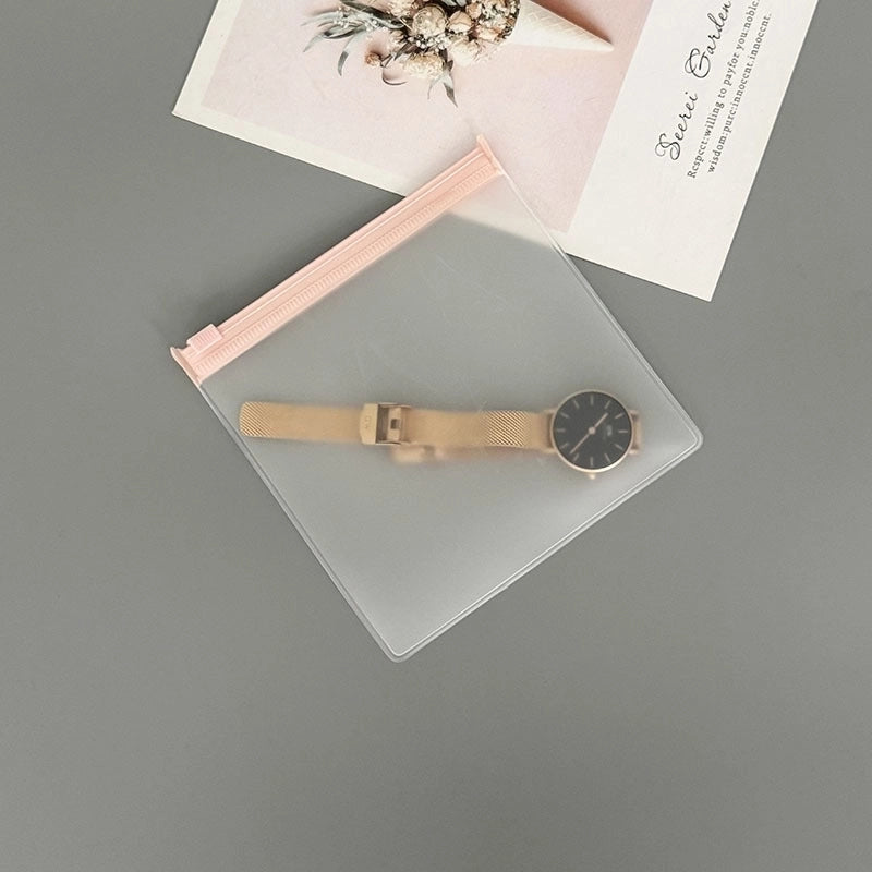 1 Piece EVA Minimalist Daily Transparent Jewelry Packaging Bags