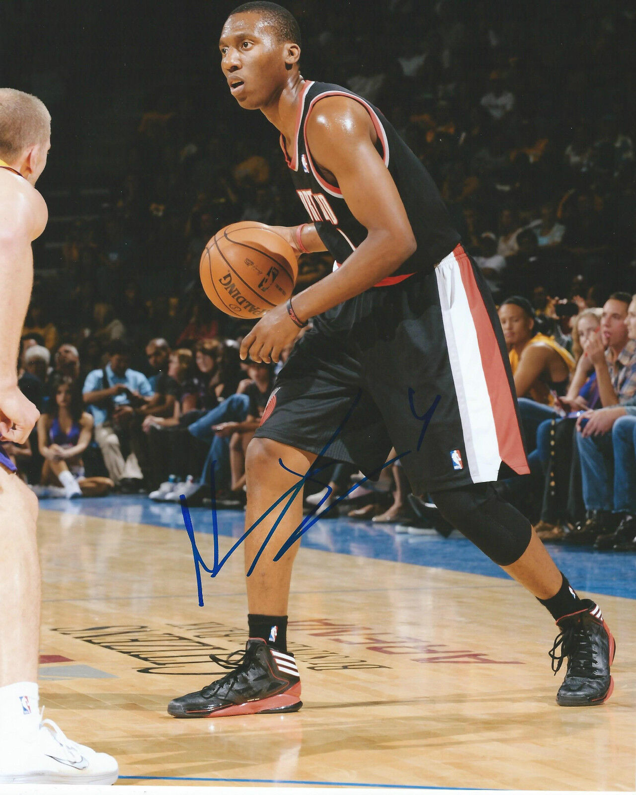 Nolan Smith *PORTLAND TRAILBLAZERS* Signed 8x10 Photo Poster painting NS2 COA GFA