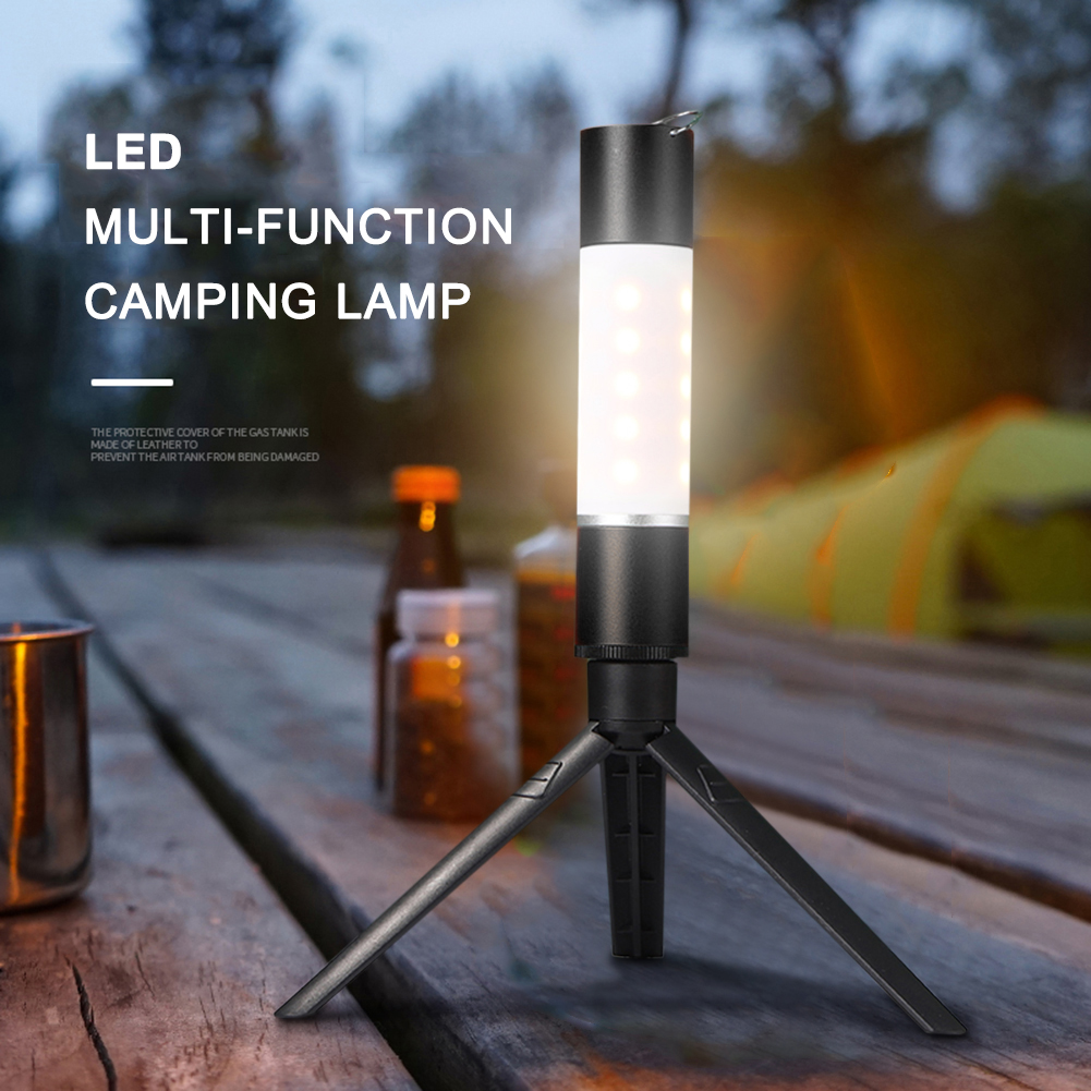 

LED Hanging Flashlight Portable Emergency Camping Torch Lamp with Tripod, 5 piece, 501 Original