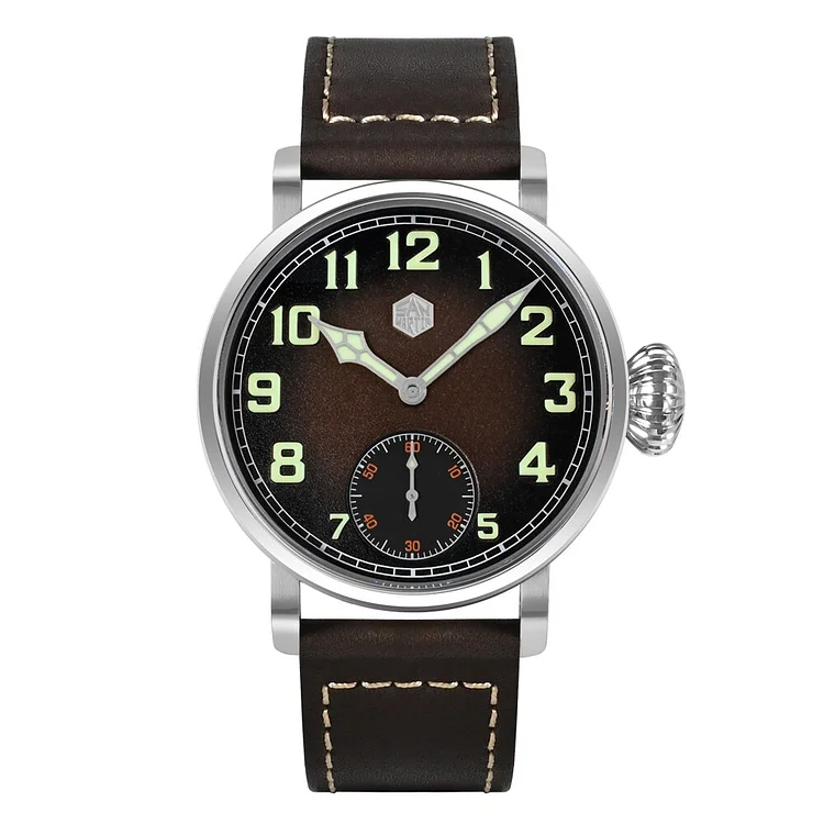 San Martin Vintage 44.5mm Pilot Watch SN095-G-DB San Martin Watch san martin watchSan Martin Watch