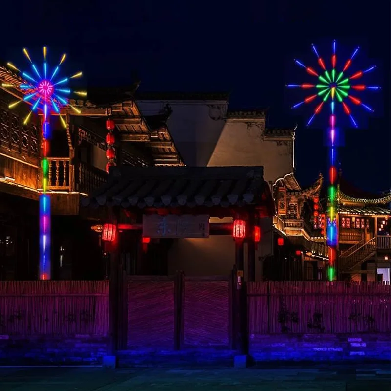 Sunnyluckday 2024 New Year Hot Sale 49% OFF - 💡WiFi Bluetooth Smart Fireworks Led Light