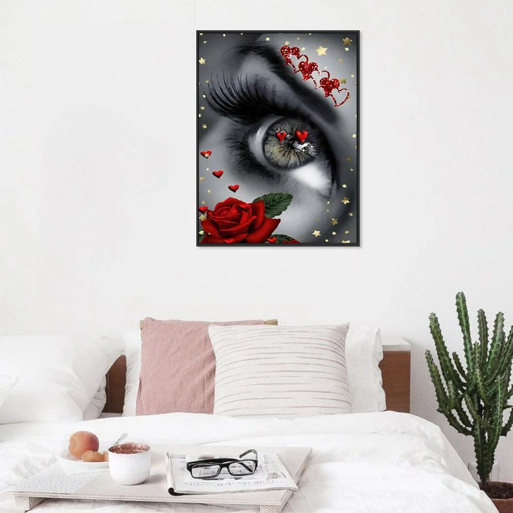 Diamond Painting - Full Round Drill - Novelty Eye(30*40cm)