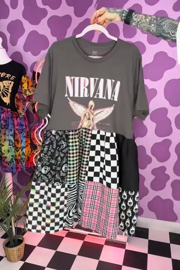 Nirvana Upcycled Tee