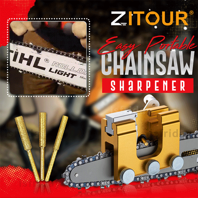 Zitour® Easy & Portable Chainsaw Sharpener
