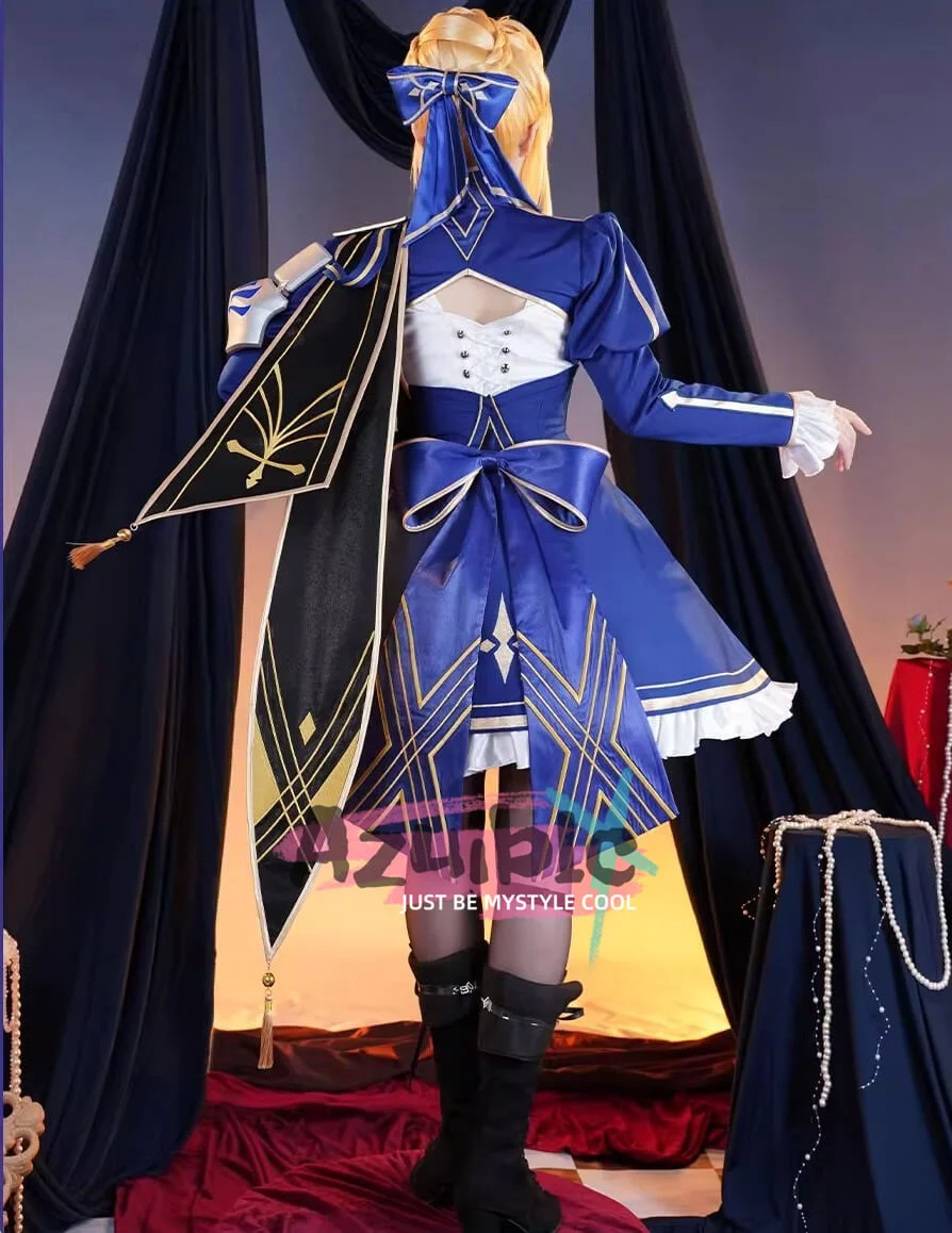 崩壊:スターレイル　セイバー　コスプレ　衣装 崩壊スターレイル×Fate_UBWコラボ セイバー-Saber コスプレ衣装