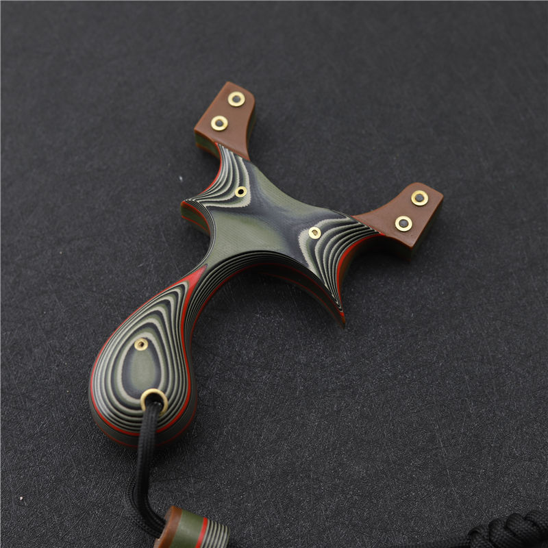 Snipersling slingshots: S-Robin G2 TTF  With Clip Design, 100% Handmade Slingshot for Hunting