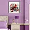 Cardinal-Full Round Diamond Painting 40*40CM