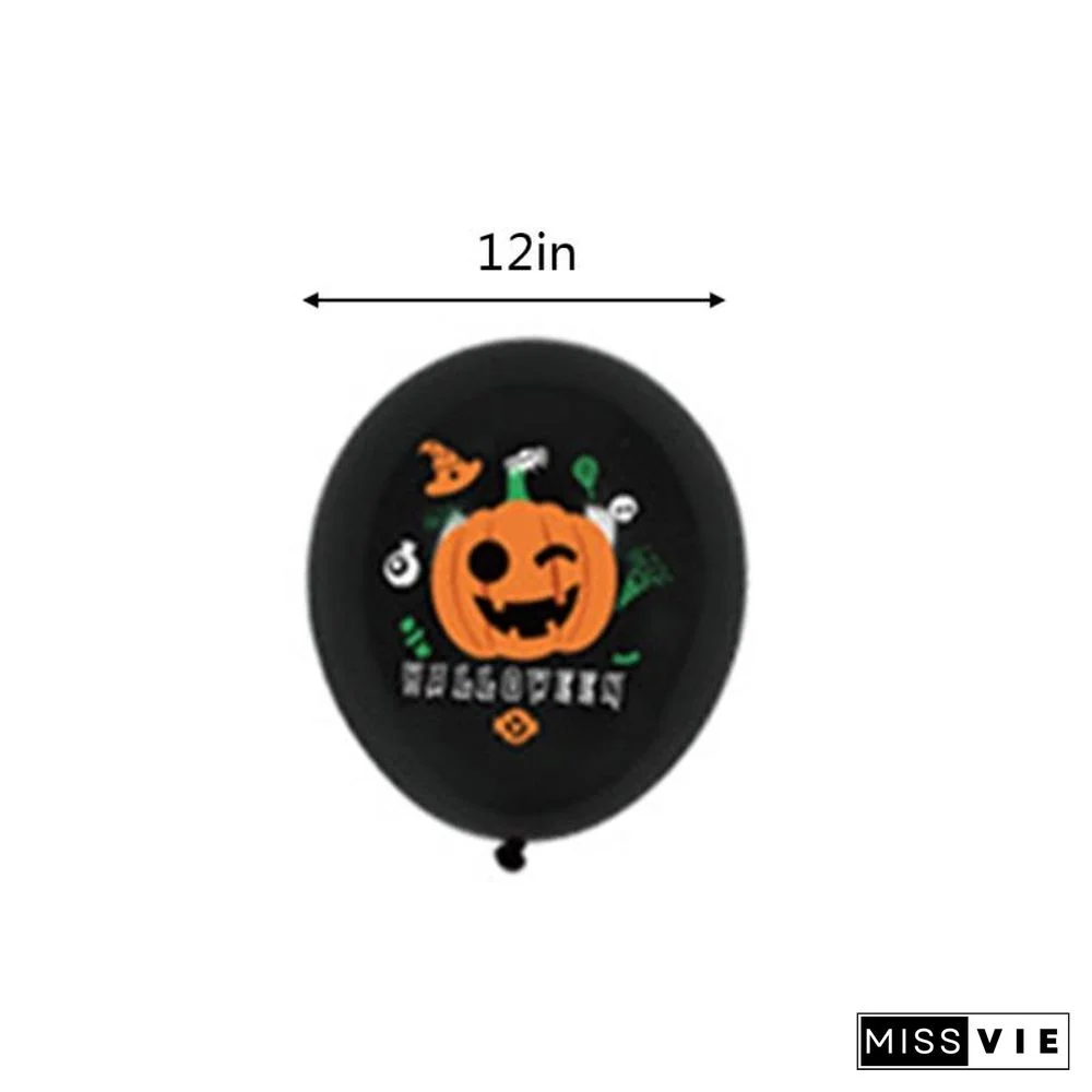 Halloween Balloon Set Indoor Outdoor Graden Party Decoration