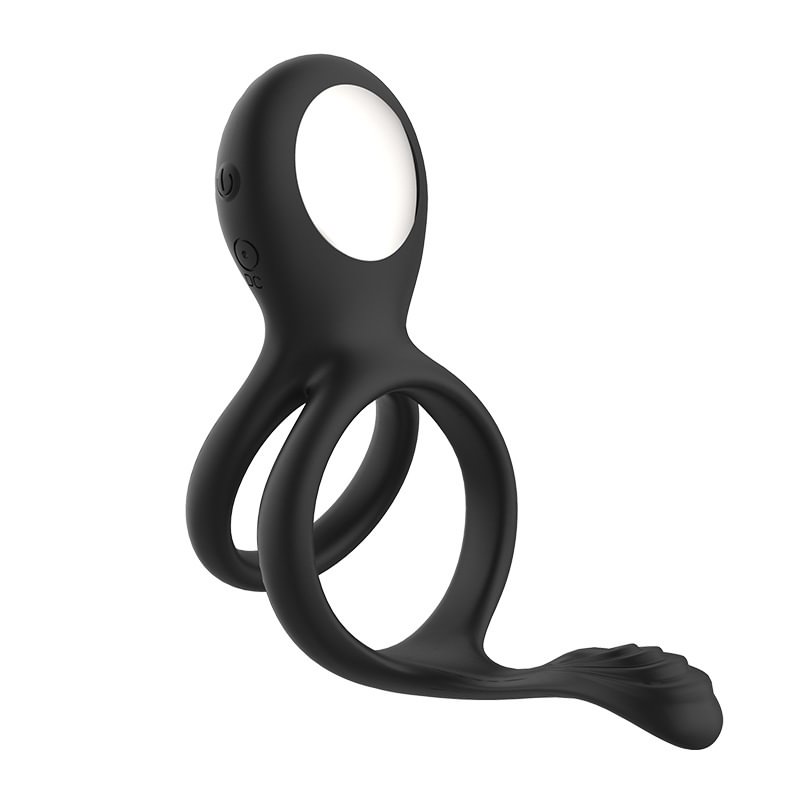 Wireless Remote Vibrating Penis Ring Stamina Ring Sex Toy For Adults