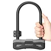 Bicycle U Lock with 2 Keys Bicycle U-shaped Lock for Road Mountain Electric Bike
