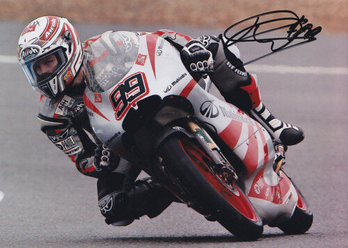 Danny Webb Mahindra 125cc Signed Photo Poster painting 5x7 2011 2.