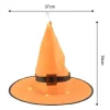 Halloween Chapeau de Sorci&egrave;re Rougeoyant Led Magicien