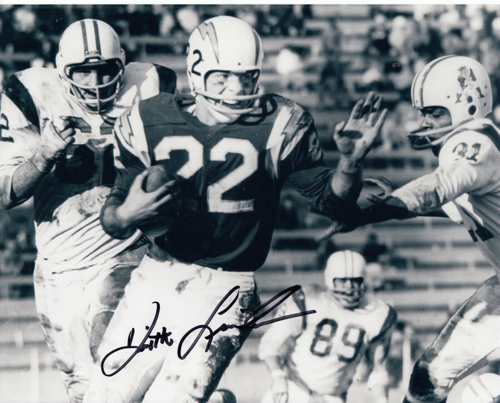 Keith Lincoln #1 8x10 Signed Photo Poster painting w/ COA San Diego Chargers