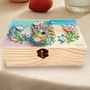 5D DIY Diamond Painting Handmade Wood Storage Box Crystal Storage Case (Guitar)