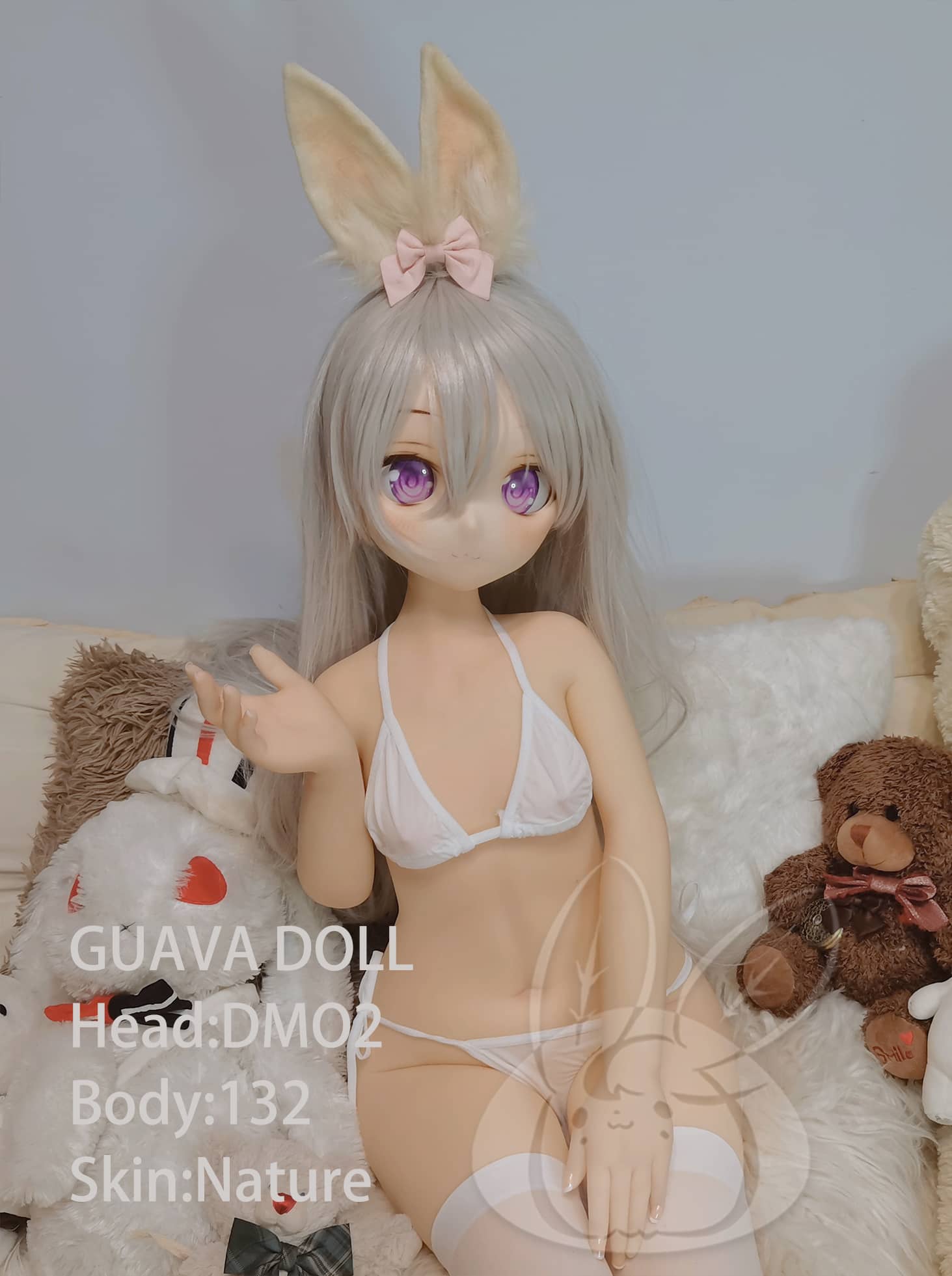 GUAVA Doll Puella Magi Madoka Magica 132cm (4.33') Small Breast TPE Small Love Doll - Shane (NO.430) GUAVA Littlelovedoll