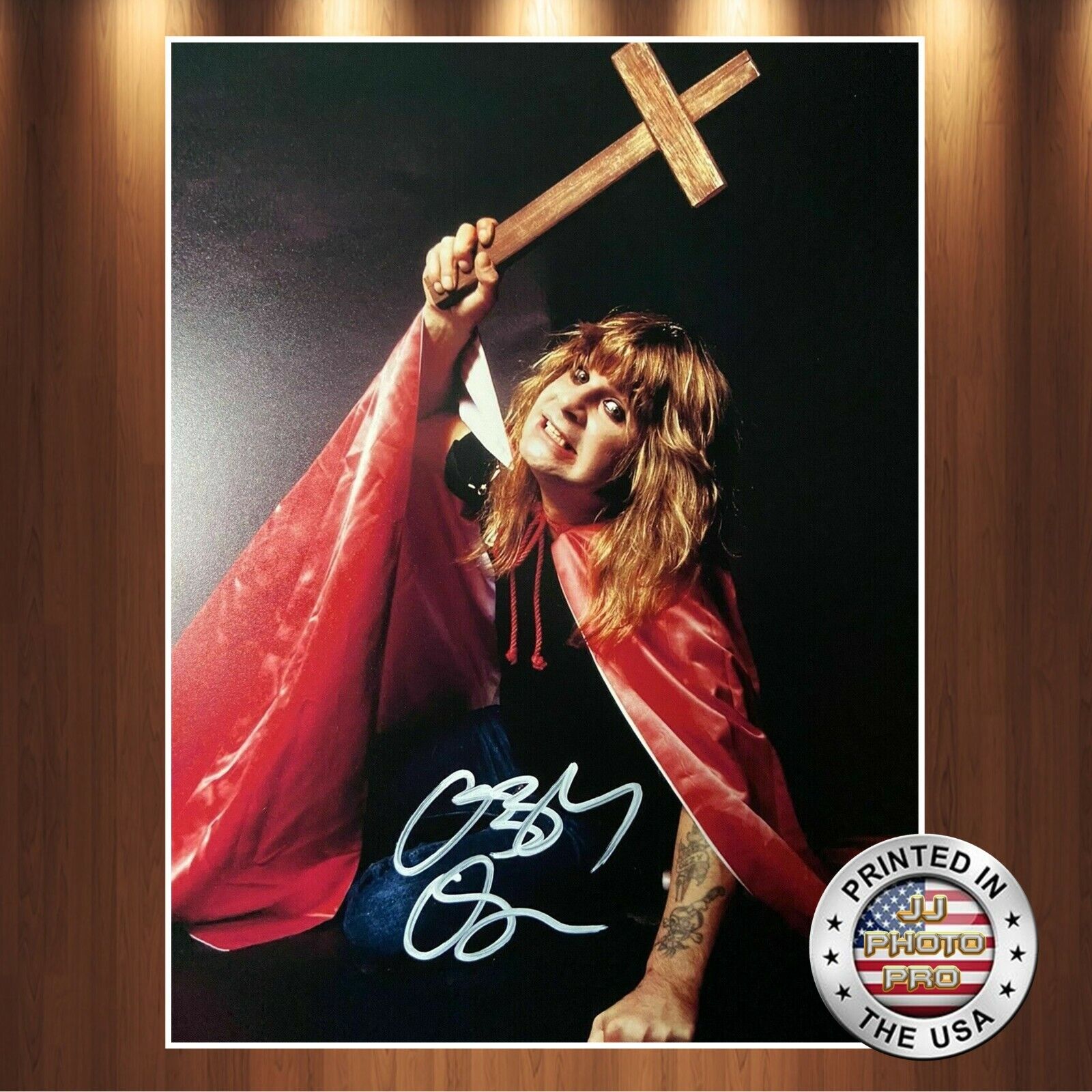 Ozzy Osbourne Autographed Signed 8x10 Photo Poster painting REPRINT