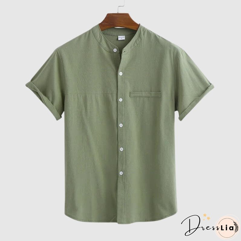 Classic Linen Vacation Shirt
