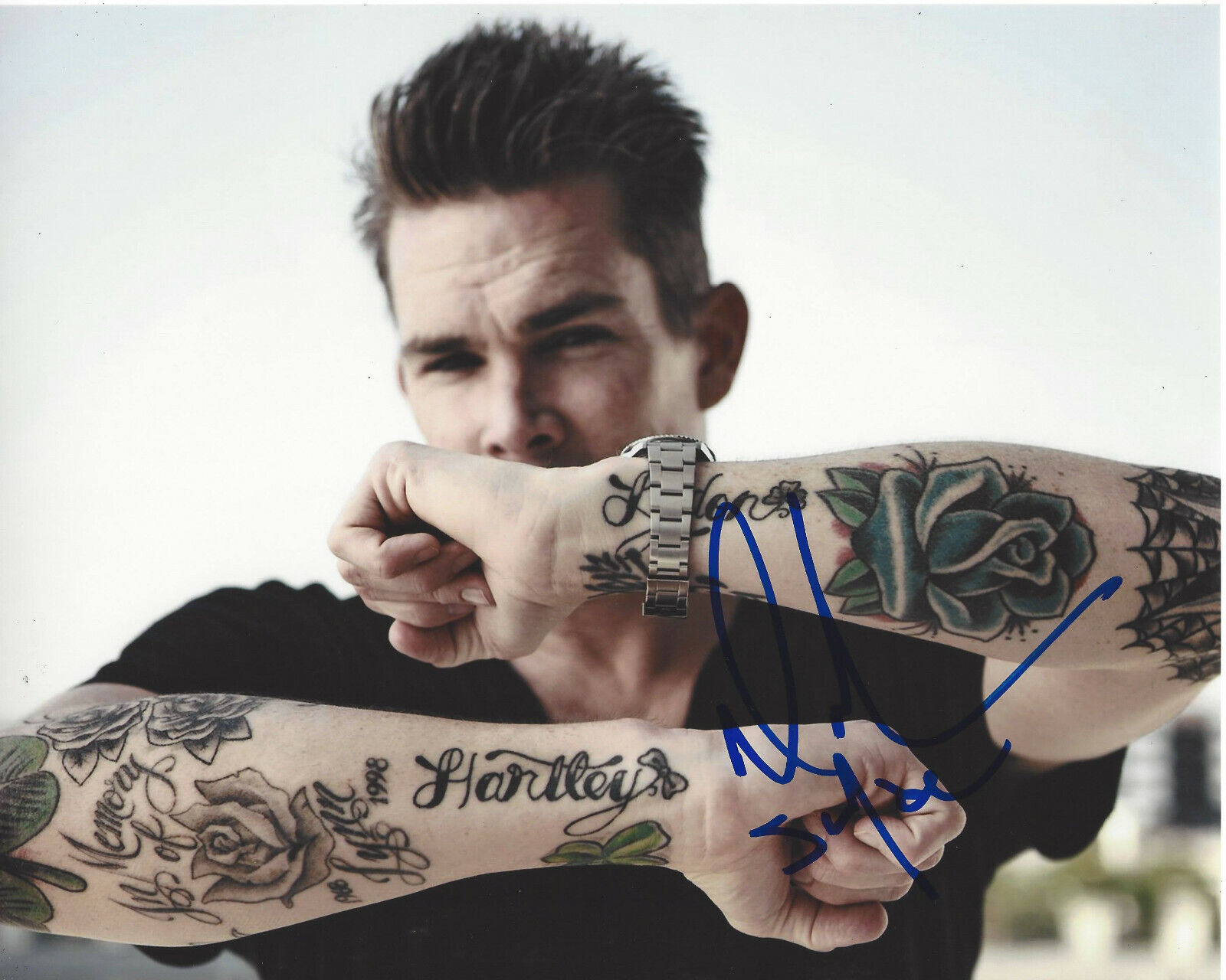 MARK MCGRATH SUGAR RAY LEAD SINGER HAND SIGNED AUTHENTIC 8X10 Photo Poster painting 1 COA PROOF