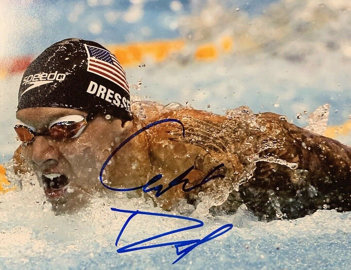 Caeleb Dressel Autographed Signed 8x10 Photo Poster painting ( Team USA ) REPRINT