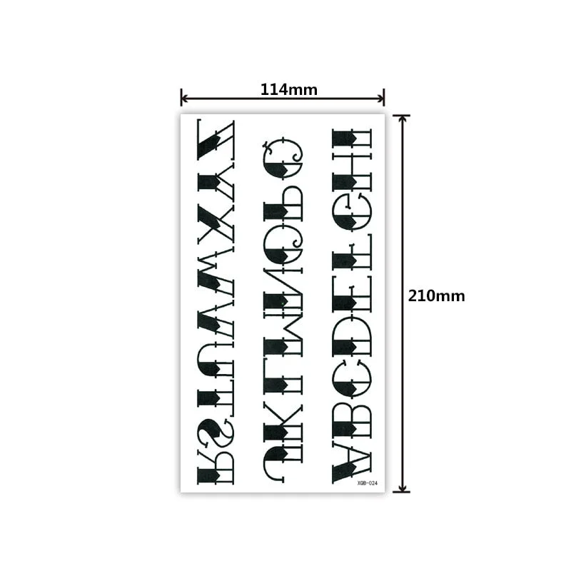 Full Arm Tattoo Sticker Creative Personality Small Full Arm Temporary Tattoo Original Waterproof Sweat Lasting Tattoo Sticker