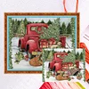 Christmas Car - 11CT Counted Cross Stitch - 40*50cm - Xmas