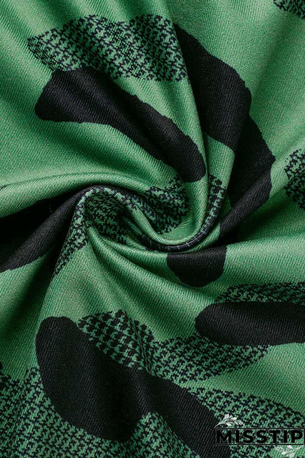 Blue Casual Camouflage Print Patchwork Zipper Long Sleeve Two Pieces