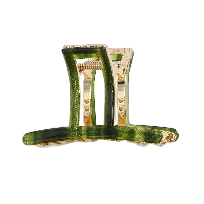 Women’s Classic Style Geometric Alloy Acetic Acid Sheets Hair Claws