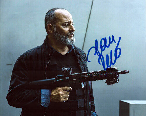 Autographed Photo Poster painting Jean Reno Signed 8 x 10