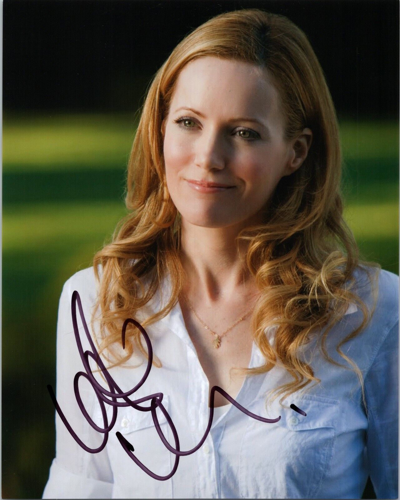 ~~ LESLIE MANN Authentic Hand-Signed Knocked Up