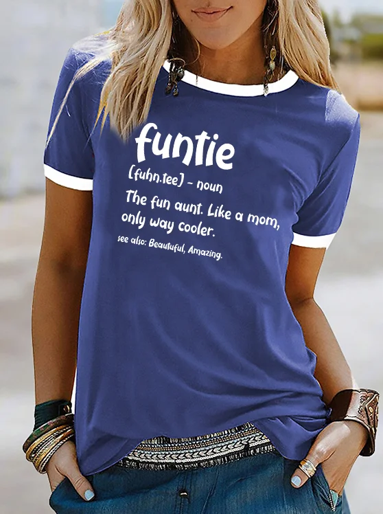 Funtie Aunt Funny T-Shirt