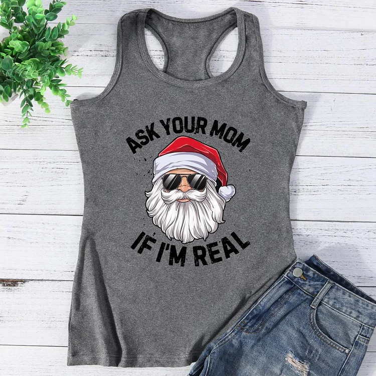 Ask Your Mom If I'm Real Vest Top-Annaletters