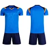 Custom Kids Sportswear Set Breathable Soccer & Football Jersey Automated Cutting Sublimation Printing Training Wear