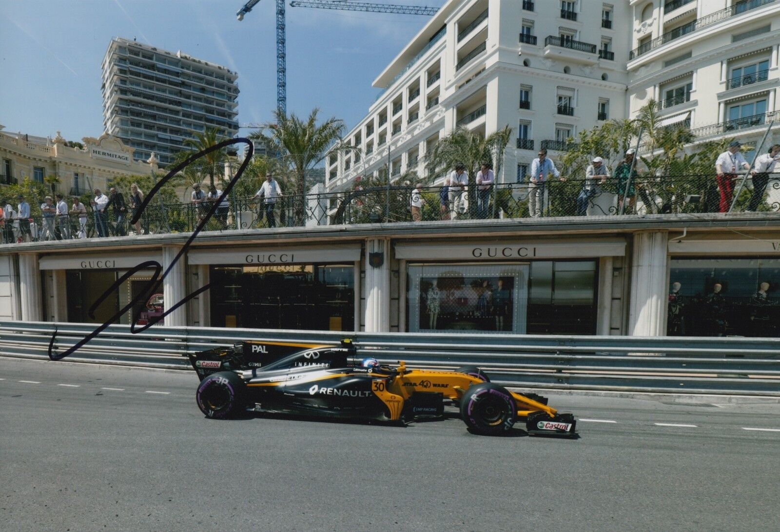 Jolyon Palmer Hand Signed 12x8 Photo Poster painting Renault Sport F1 2.