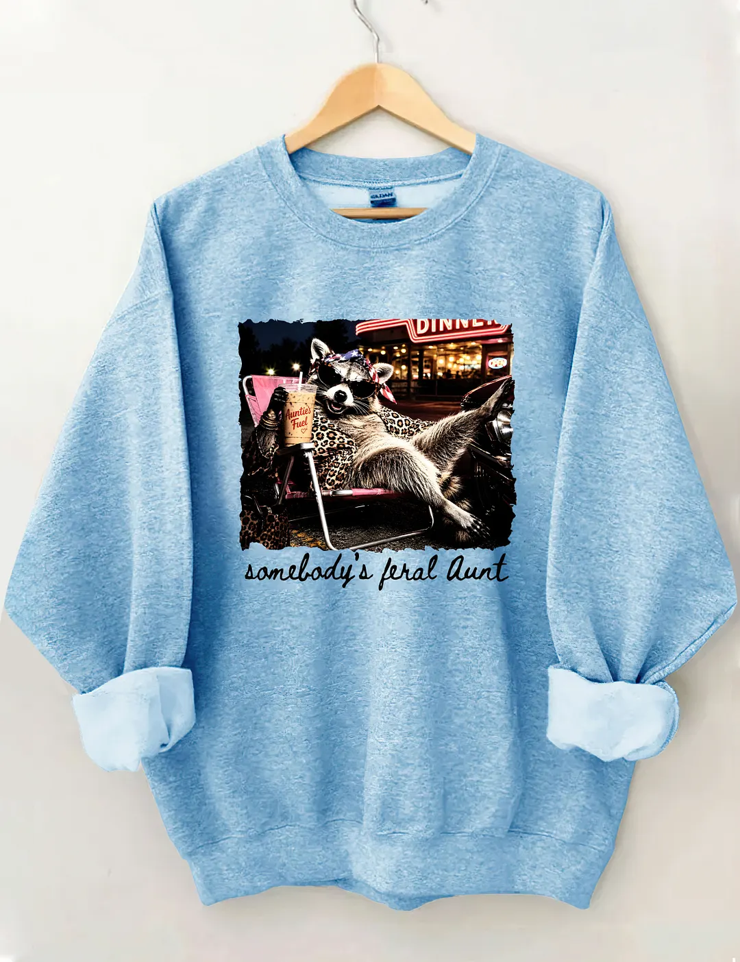 Somebody's Feral Aunt Sweatshirt