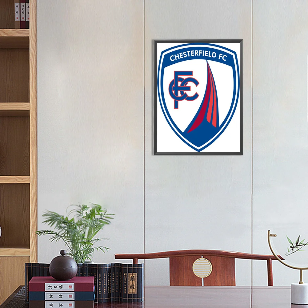Diamond Painting - Full Round Drill - Chesterfield FC(Canvas|30*40cm)