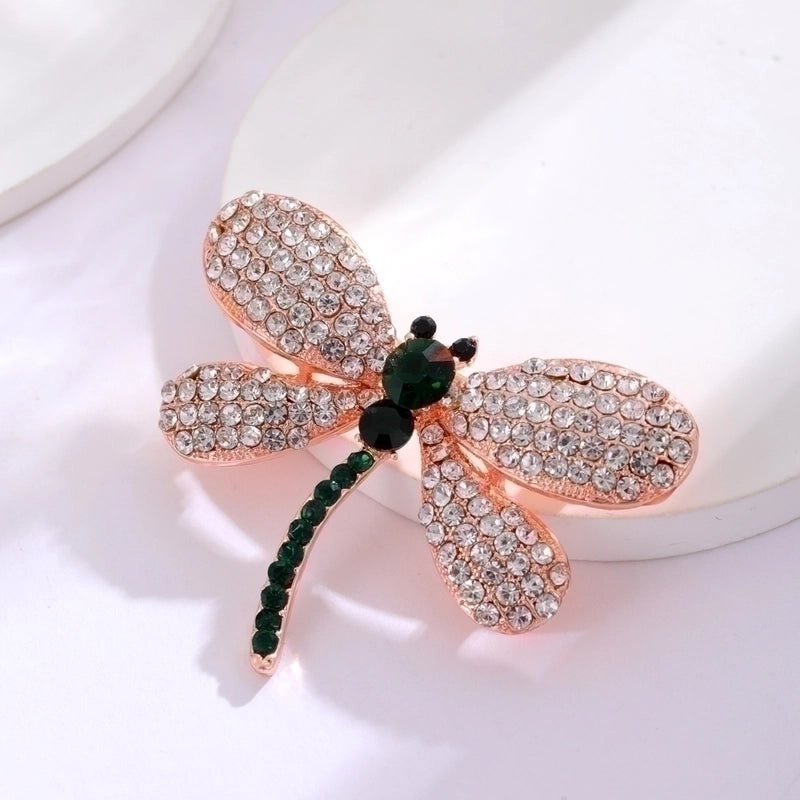 Minimalist Animal Alloy Inlay Rhinestones Women’s Brooches