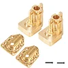 AMK UTB18 Brass Counter Weight Axle Housing for Axial RC Crawler 1/18 UTB18 Capra Unlimited Trail Buggy RTR Upgrade Part (Front Axle 3in1)