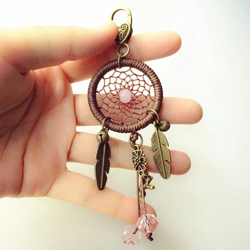 Ethnic Style Dreamcatcher Alloy Unisex Bag Pendant Keychain