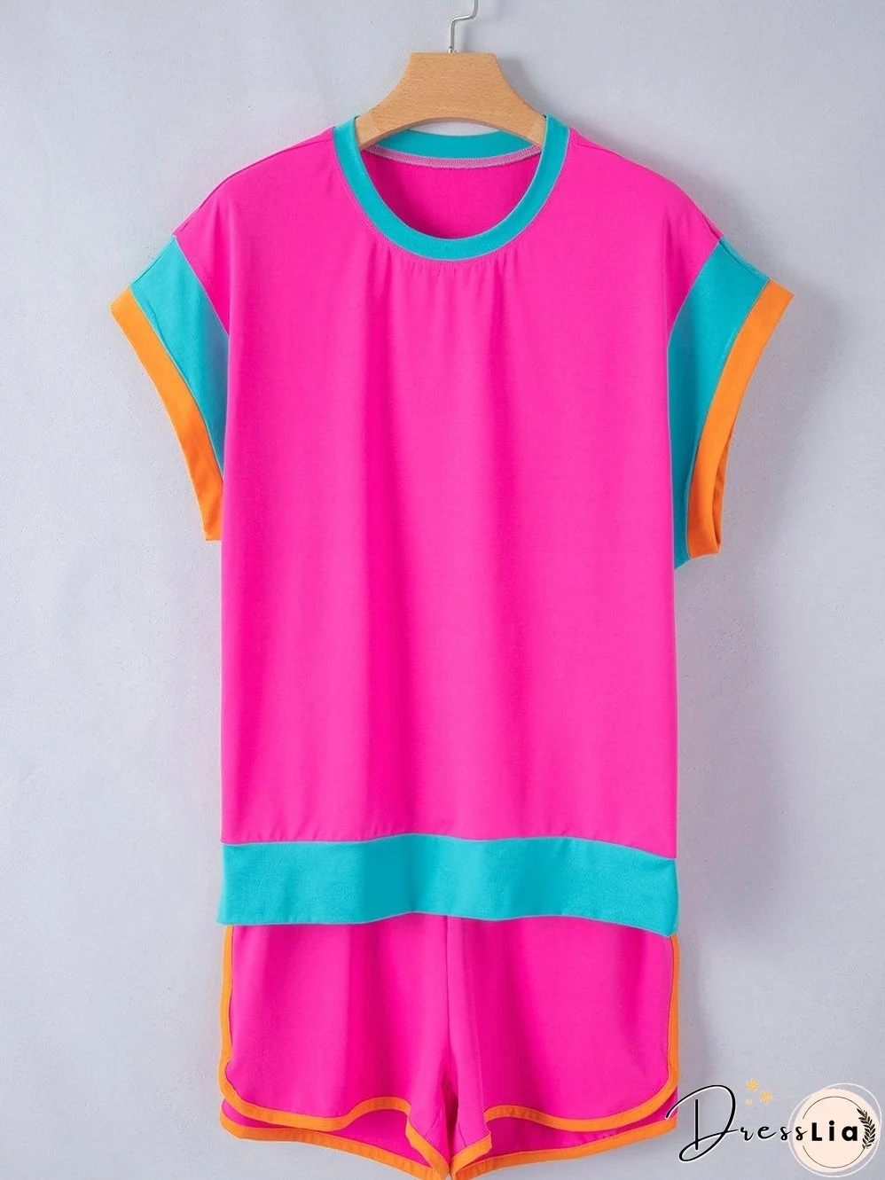 Colorful and Comfortable Two-Piece Set