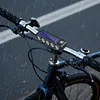 20LED Solar Bicycle Horn Light USB Rechargeable Power Display Bicycle Headlight