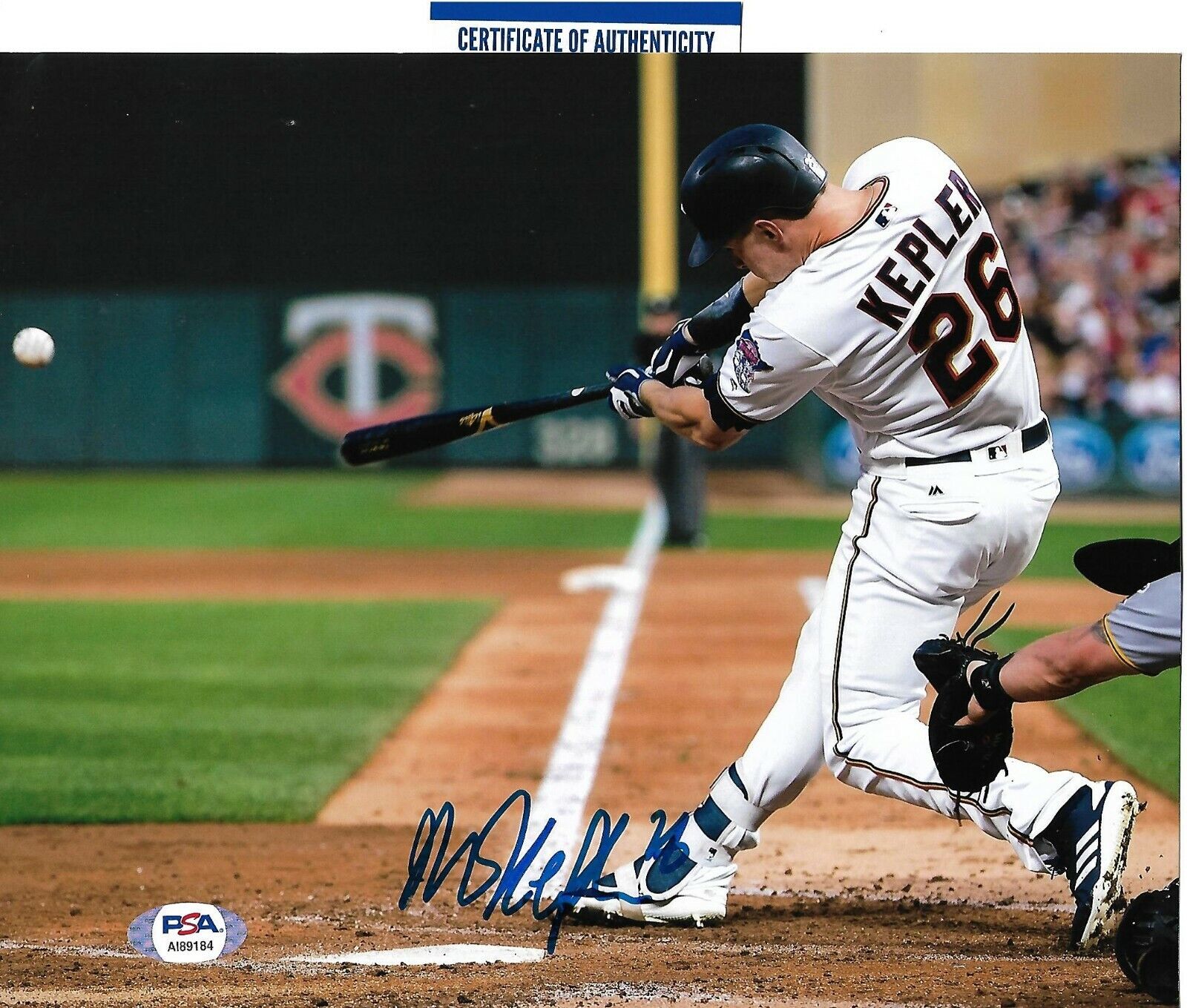 MAX KEPLER signed MINNESOTA TWINS 8x10 Photo Poster painting 2018 ALL STAR w/ COA PSA AI89184