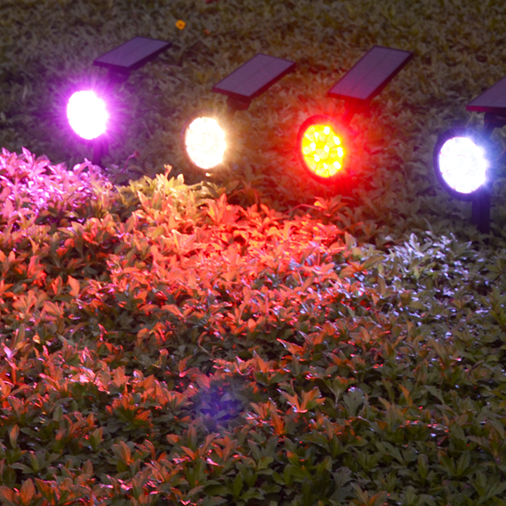 

9 LED Waterproof Solar Spot Ground Wall, Vx-a two color, 501 Original
