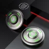 UFO Alloy Fingertip Gyroscope Luminous Desktop Finger Silent Gyroscope Youth Anti-Stress Metal Toy