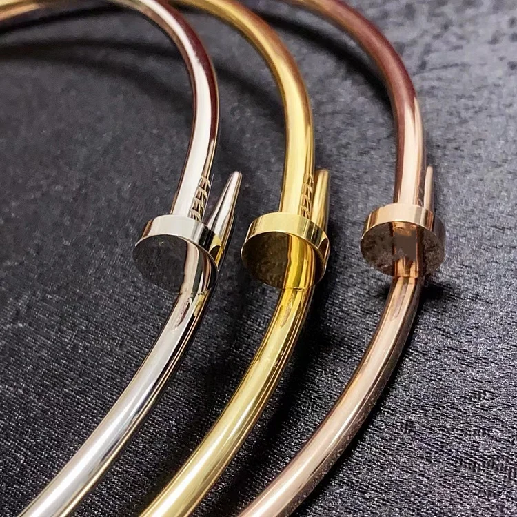 Stainless Steel Nail Collar For Women Dainty I Love Tool Necklace