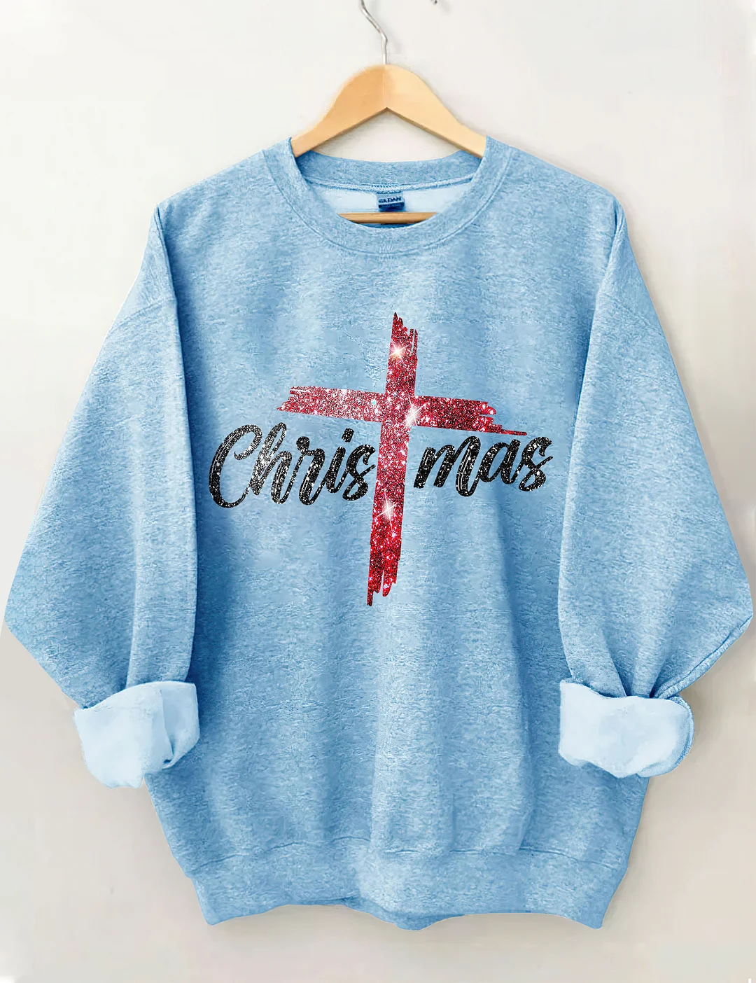 Cross Christmas Sweatshirt