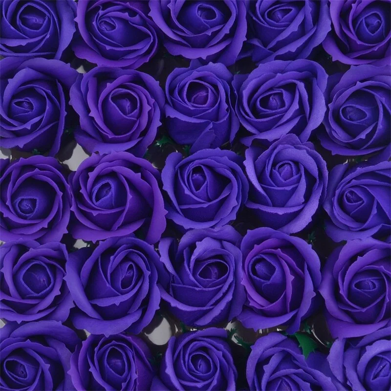 5/10pcs 4.5cm Cheap Artificial Soap Rose Flower Head For Home Garden Wedding Decoratio Valentine'S Day Gift Fake Flower