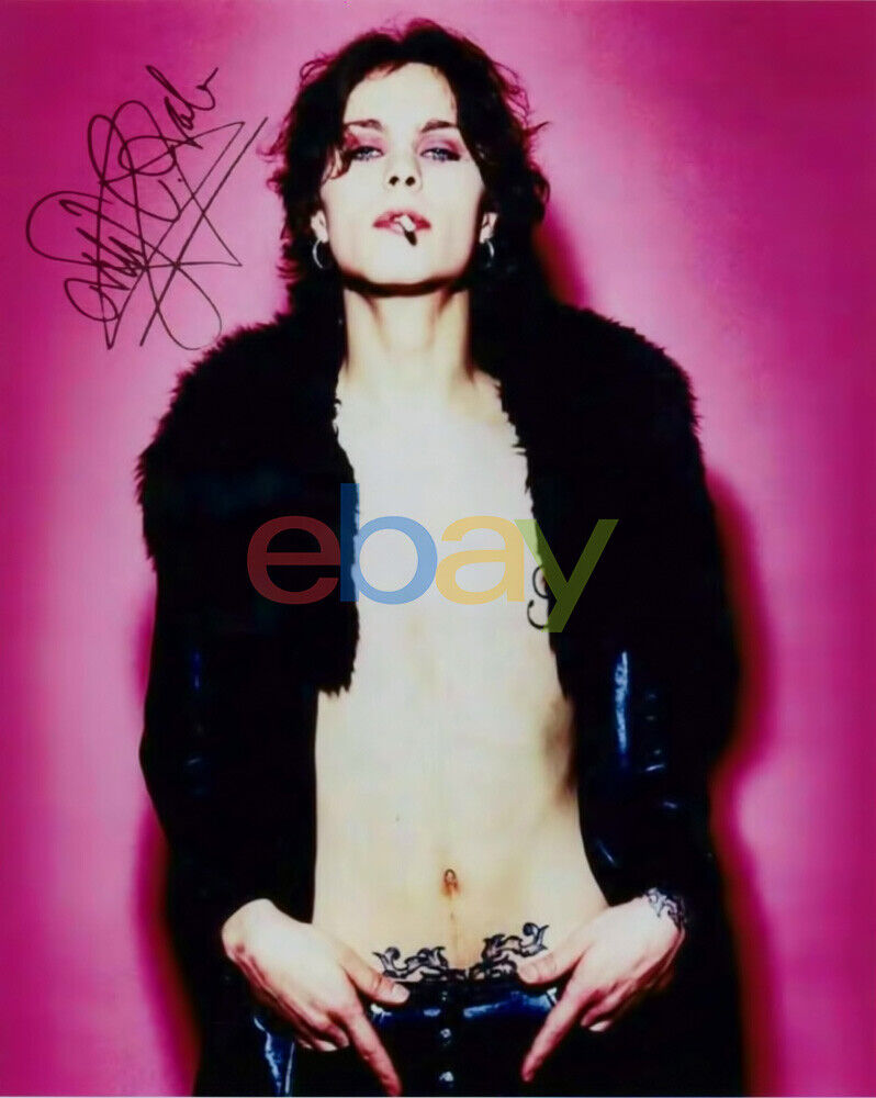 Ville Valo Strange World HIM H.I.M. RARE SEXY SMOKIN' SIGNED RP 8x10