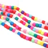 6mm Colorful Square Cube Beads DIY Fashion Accessories